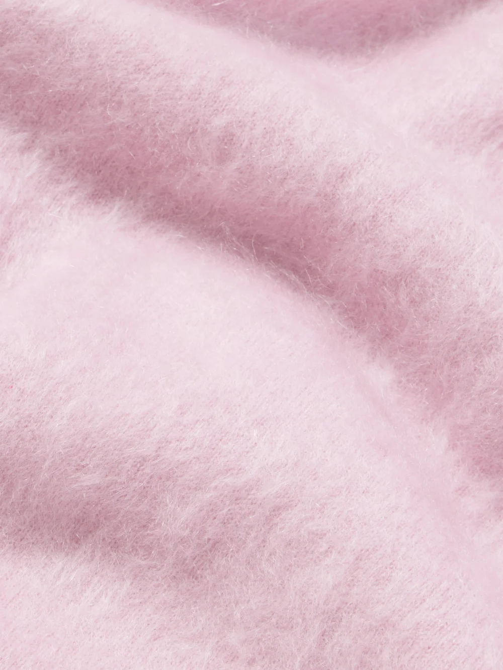 Close-up detail of the Lisa Yang Brushed Cashmere Scarf