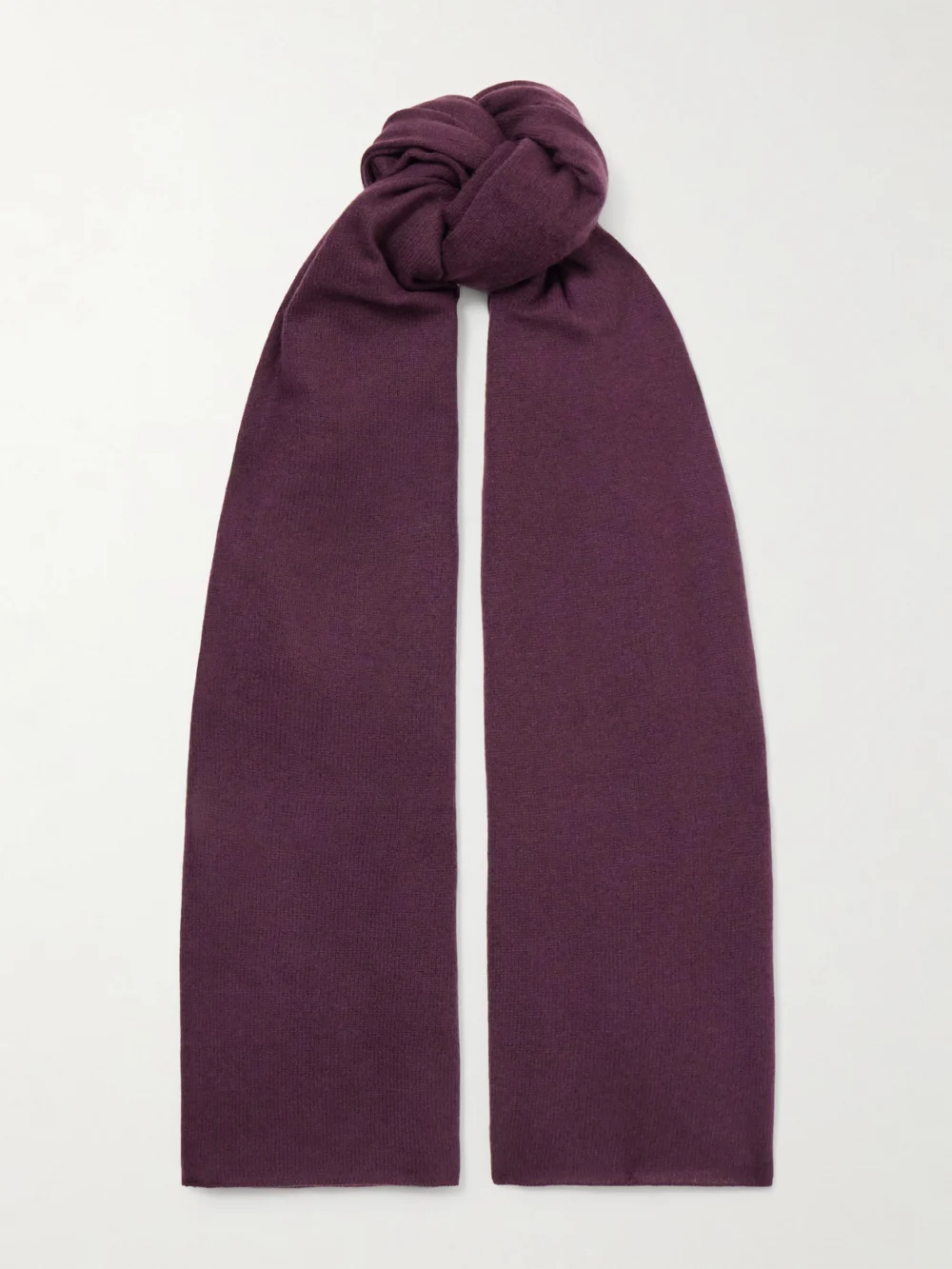 Lisa Yang Paris Cashmere Scarf in burgundy