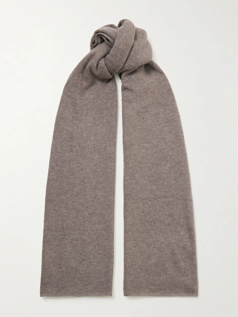 Lisa Yang Paris Cashmere Scarf in light brown