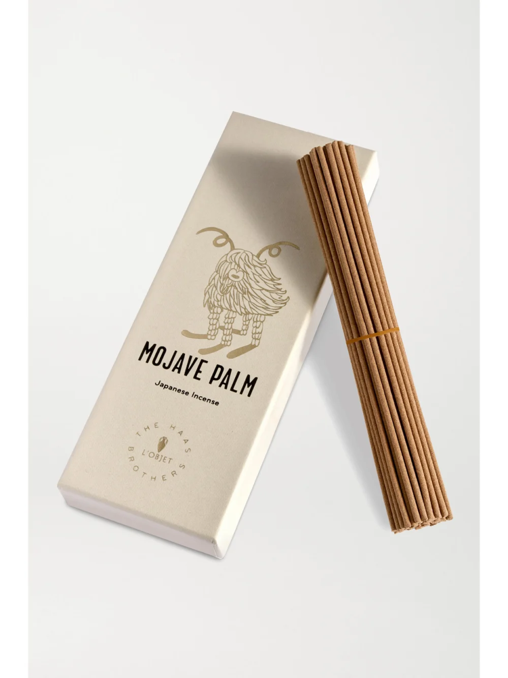 L'Objet + Haas Brothers Mojave Palm Incense (60 Sticks), styled view