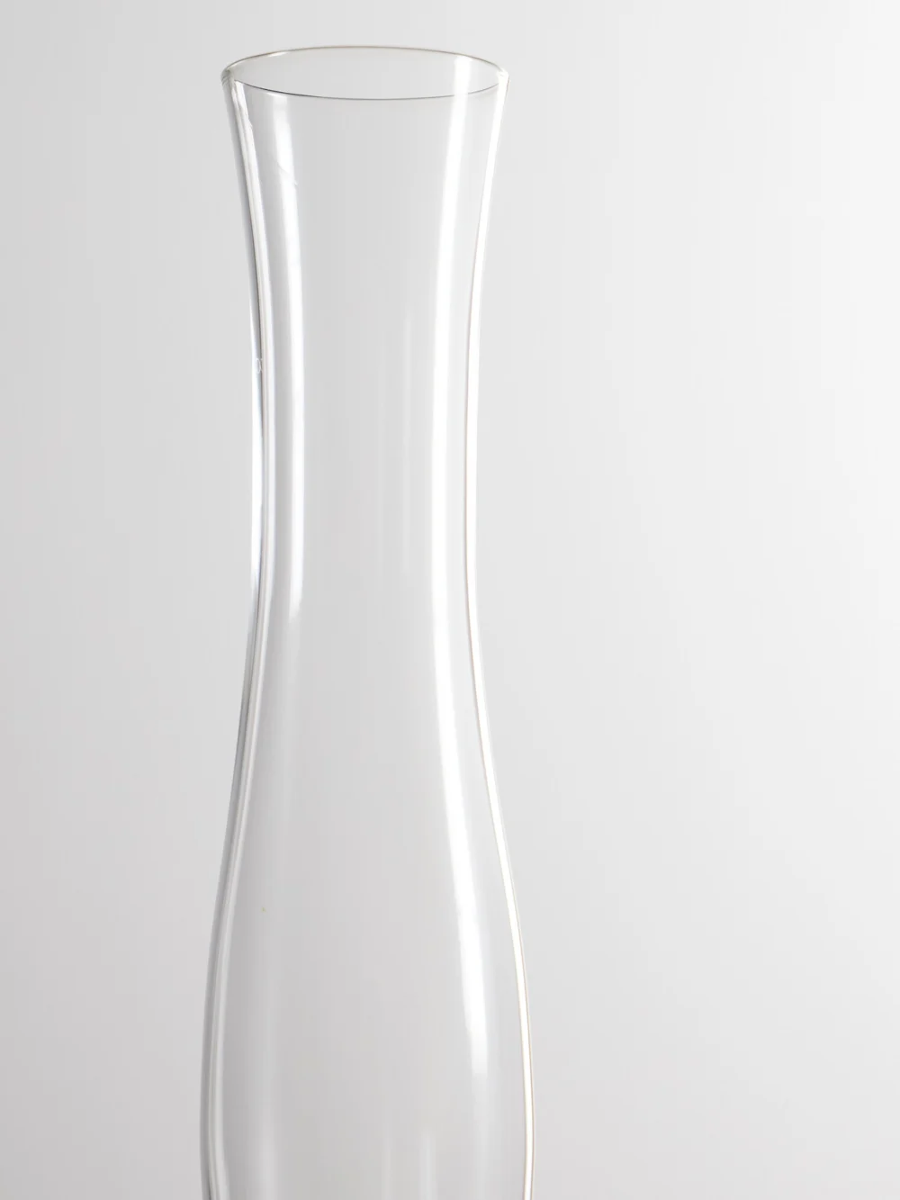 Close-up detail of the Lobmeyr Crystal Glass Vase