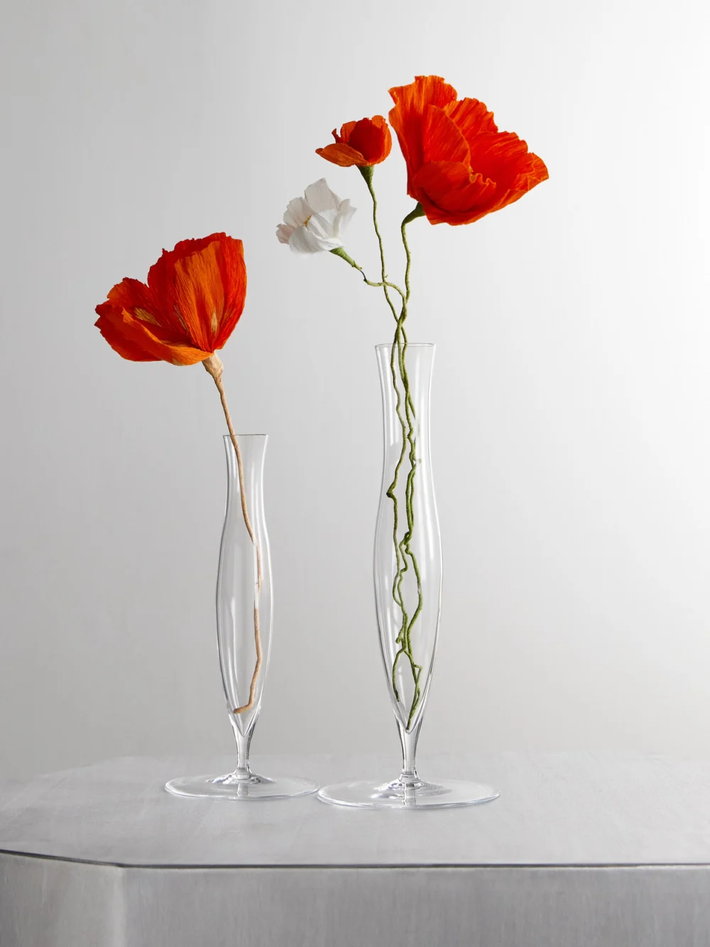 Lobmeyr Crystal Glass Vase, styled view