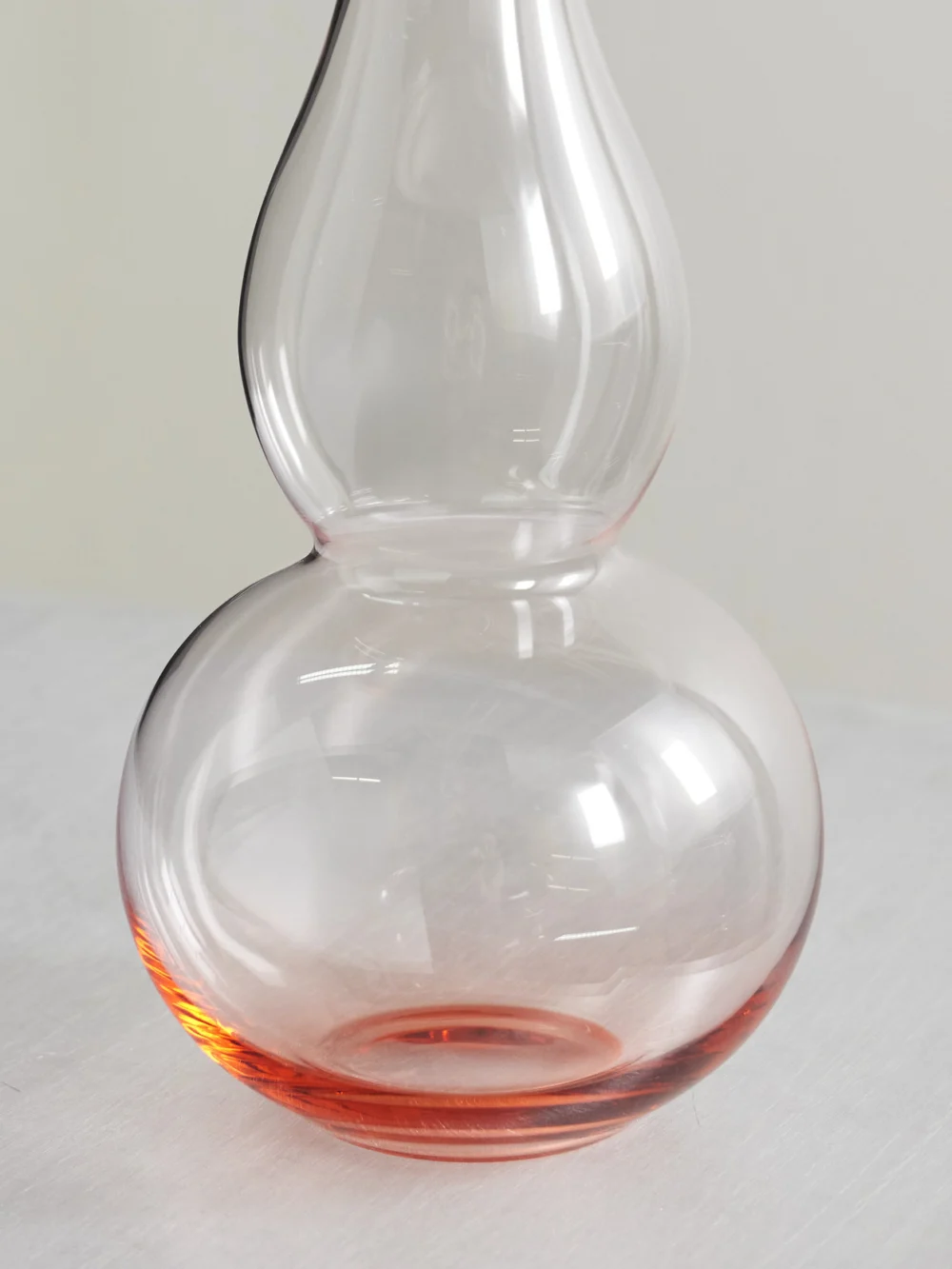 Close-up detail of the Lobmeyr Flower Crystal Glass Vase