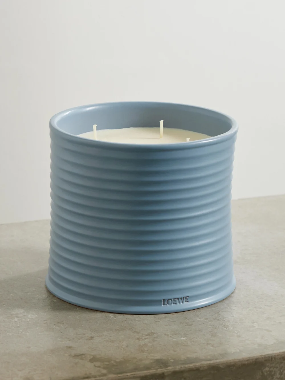 Loewe Perfumes Cypress Balls Large Scented Candle, 2120g in blue