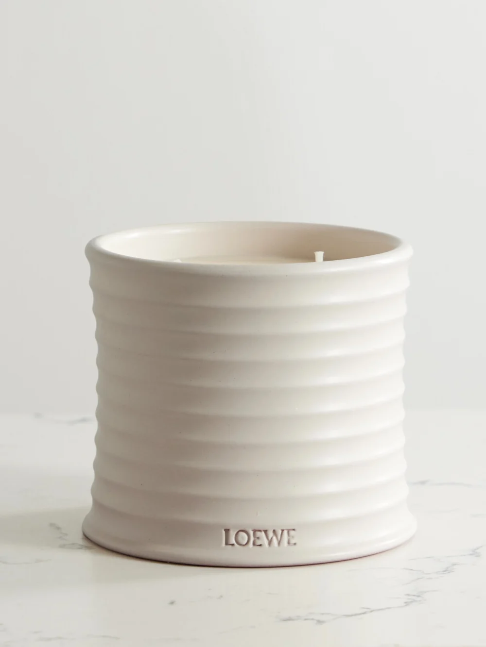 Loewe Perfumes Oregano Medium Scented Candle, 610g in white