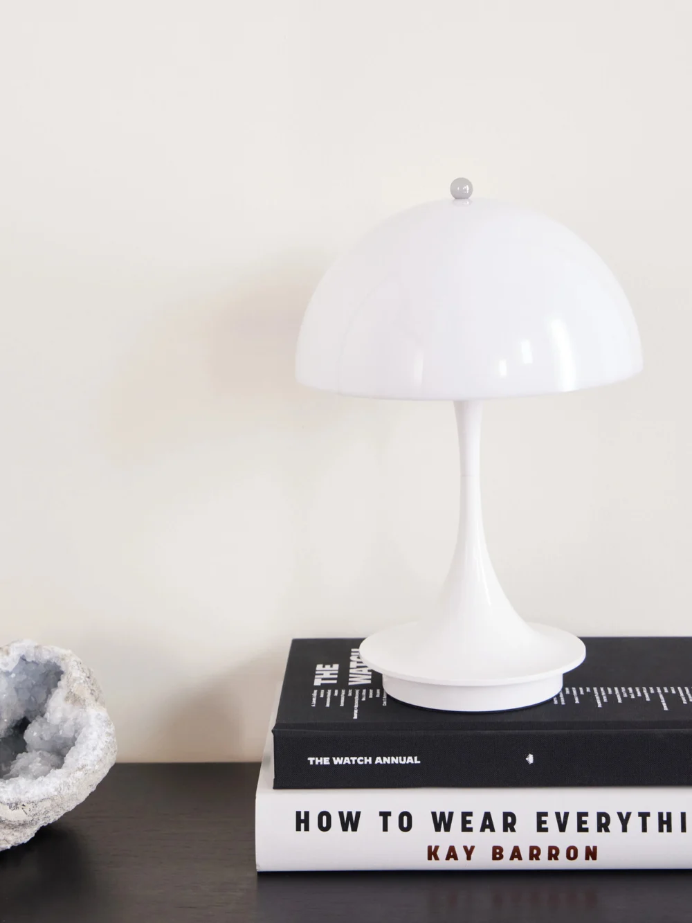 Louis Poulsen Panthella 160 Abs Portable Lamp, styled view