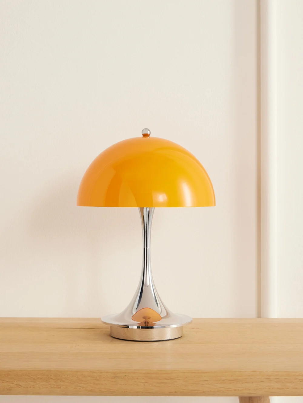 Louis Poulsen Panthella 160 Portable Table Lamp in orange