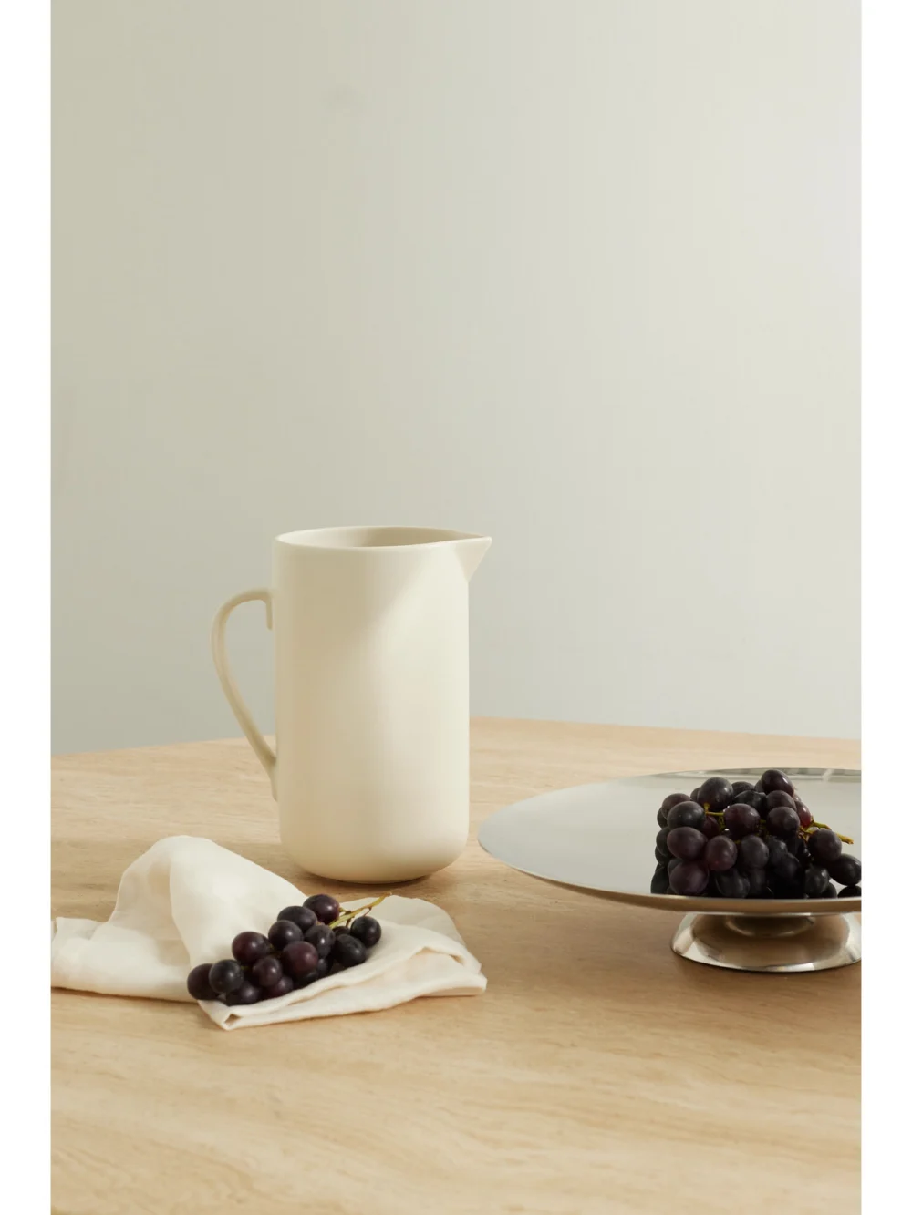 Louise Roe 15 Pisu Ceramic Pitcher, styled view