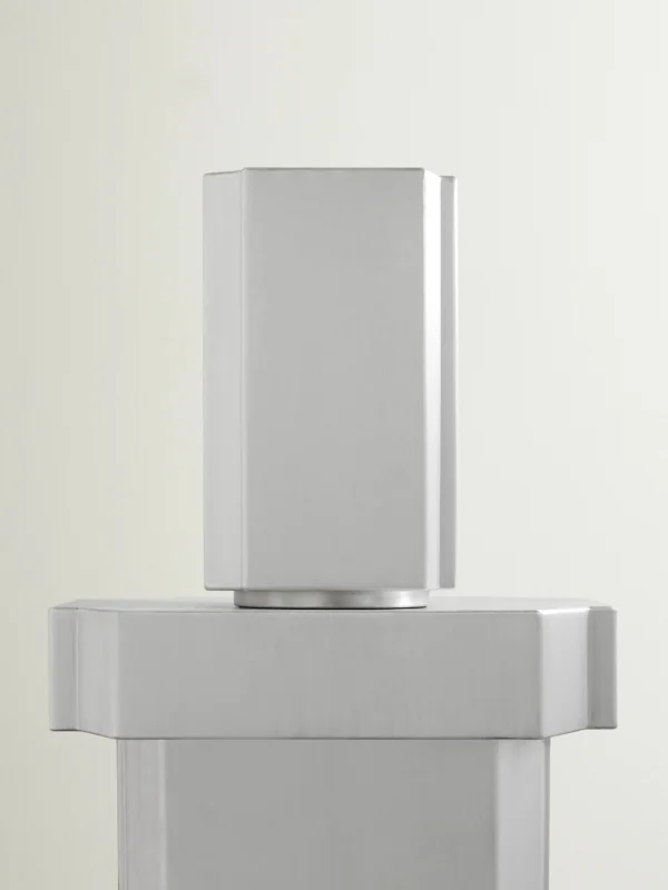 Louise Roe Funki Small Brushed Aluminium Pot
