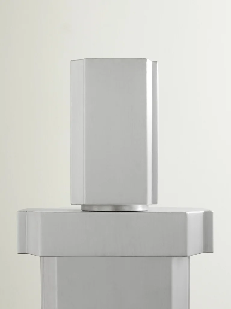 Louise Roe Funki Small Brushed Aluminium Pot