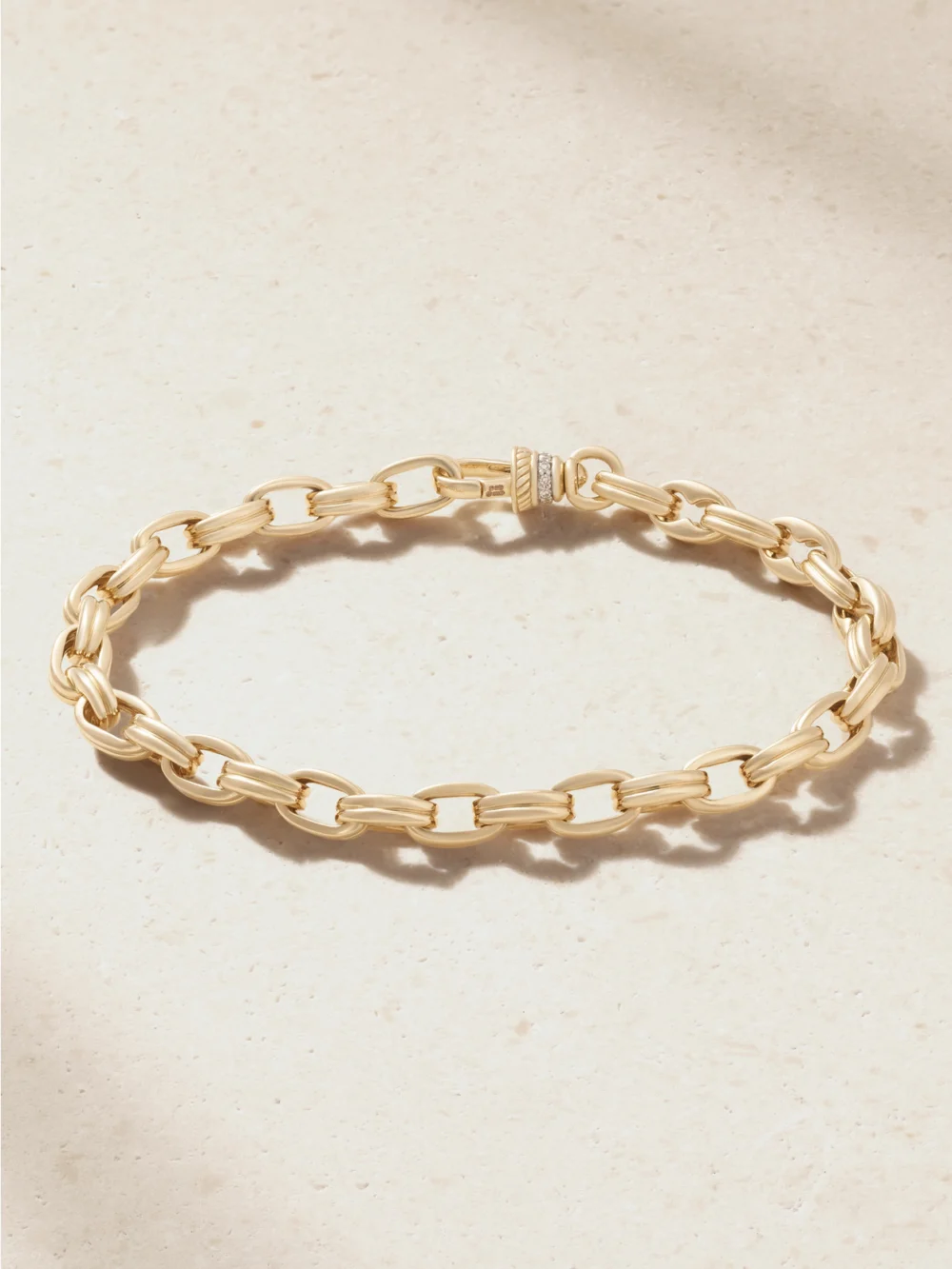 Lucy Delius Siren 14-karat Gold Diamond Bracelet