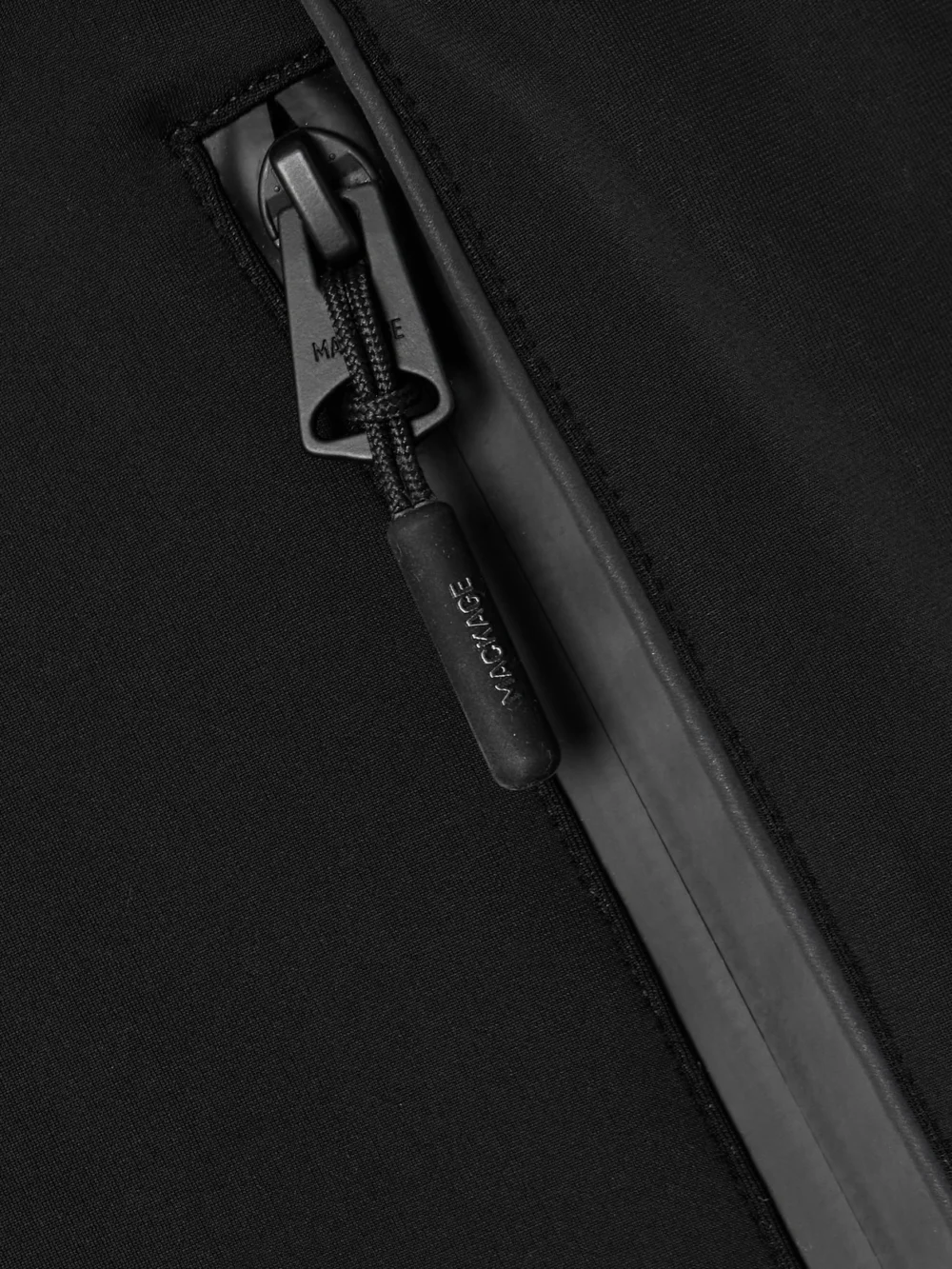 Close-up detail of the Mackage Zavi Ski Pants