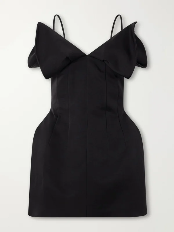 Magda Butrym Cotton and Silk-blend Mini Dress