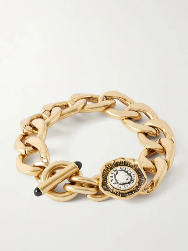 Maison Mayle Flora Gold-plated Sterling Silver Bracelet