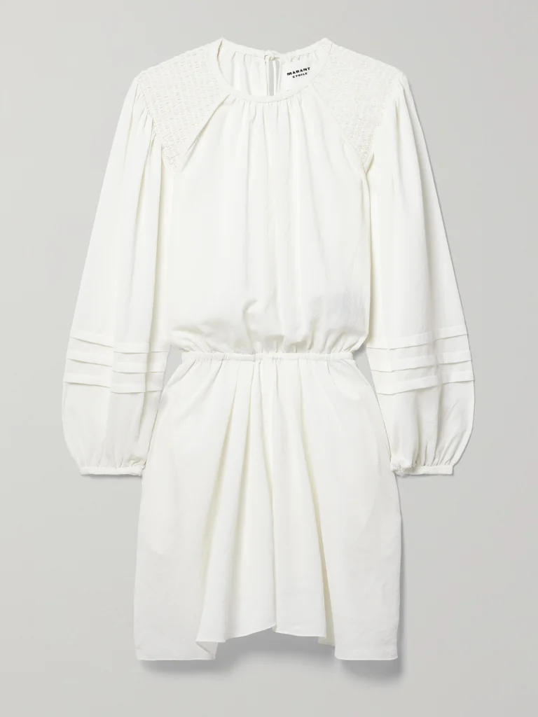 Marant Étoile Ladjo Crepe De Chine Mini Dress