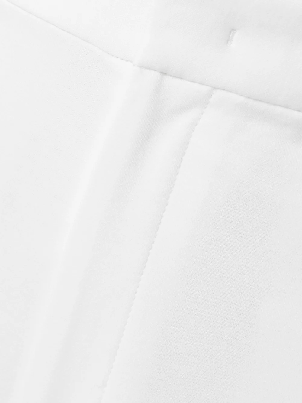Close-up detail of the Marie Adam-Leenaerdt Cotton-jersey Wide Leg Pants