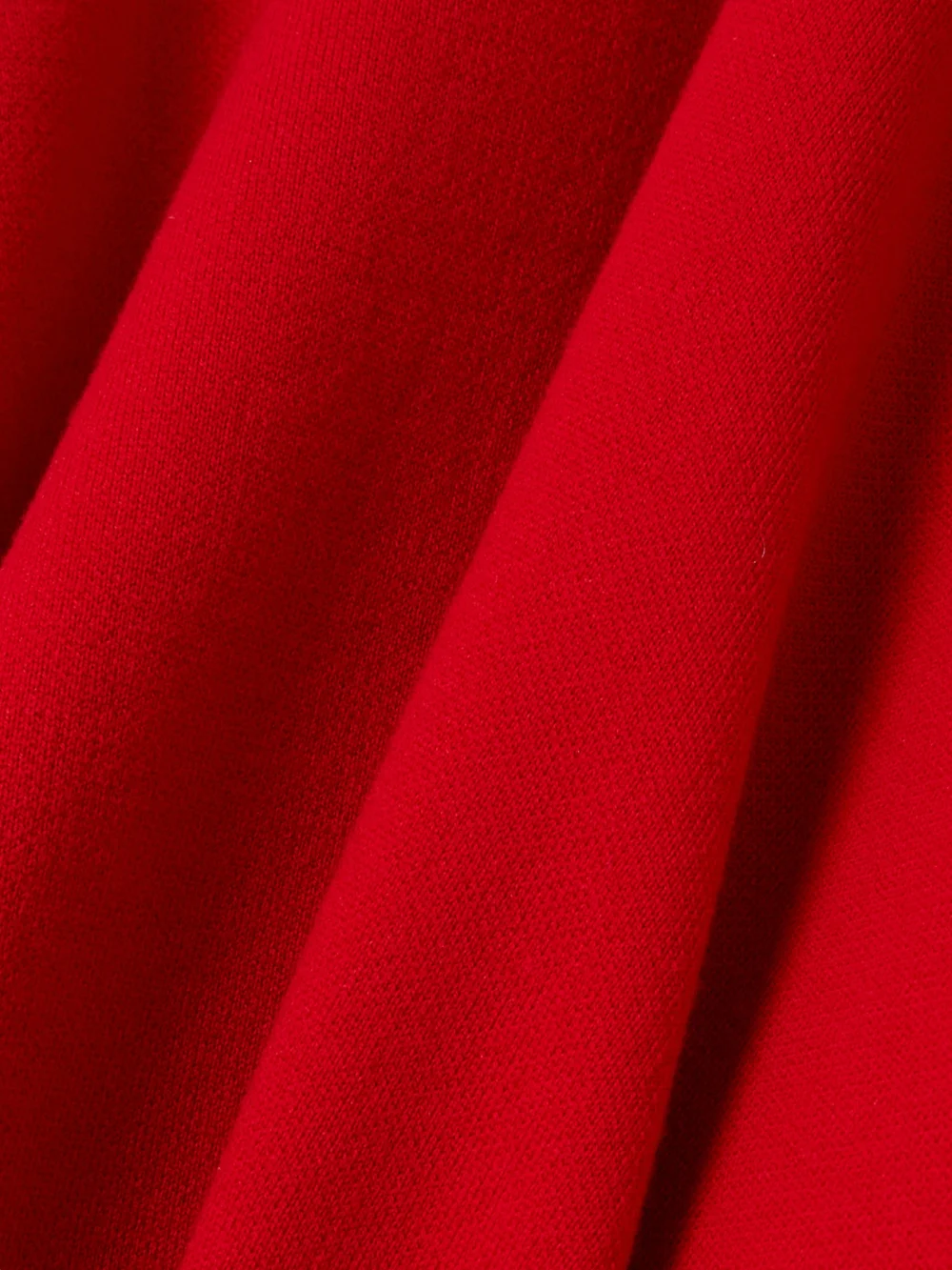 Close-up detail of the Marie Adam-Leenaerdt Layered Wool Mini Dress