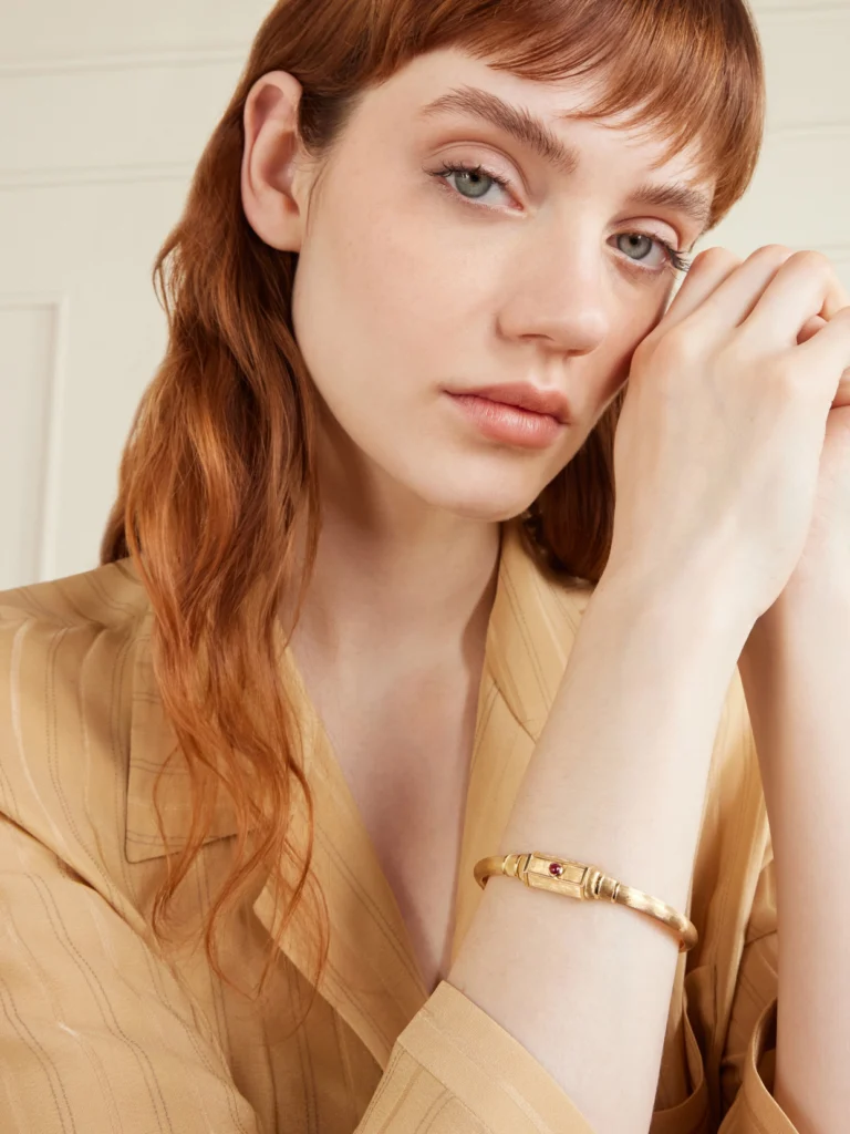 Marie Lichtenberg 18-karat Gold Ruby Bracelet