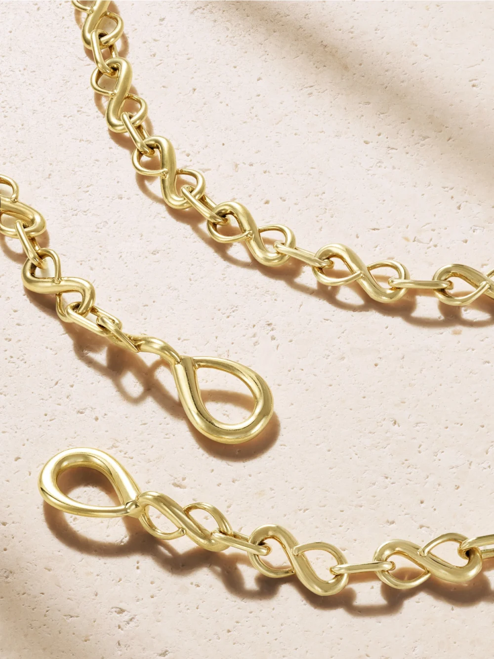 Back view of the Marla Aaron Myriad 18-karat Gold Necklace