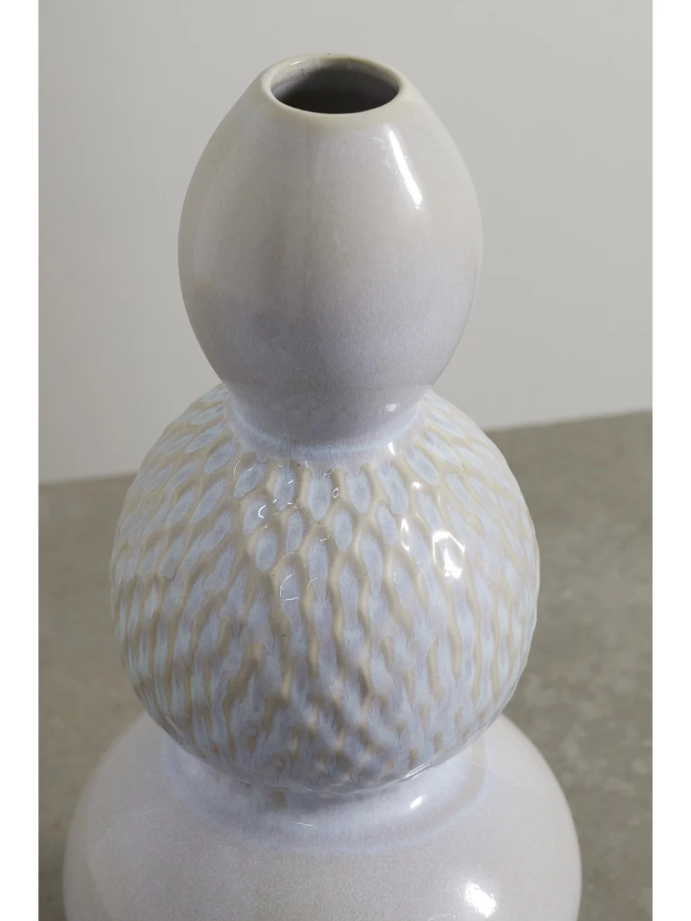 Close-up detail of the Marloe Marloe Elexa Ceramic Vase
