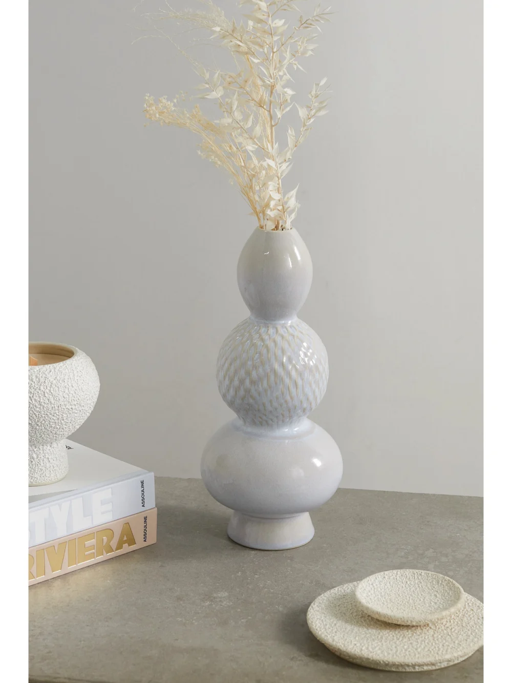 Marloe Marloe Elexa Ceramic Vase, styled view