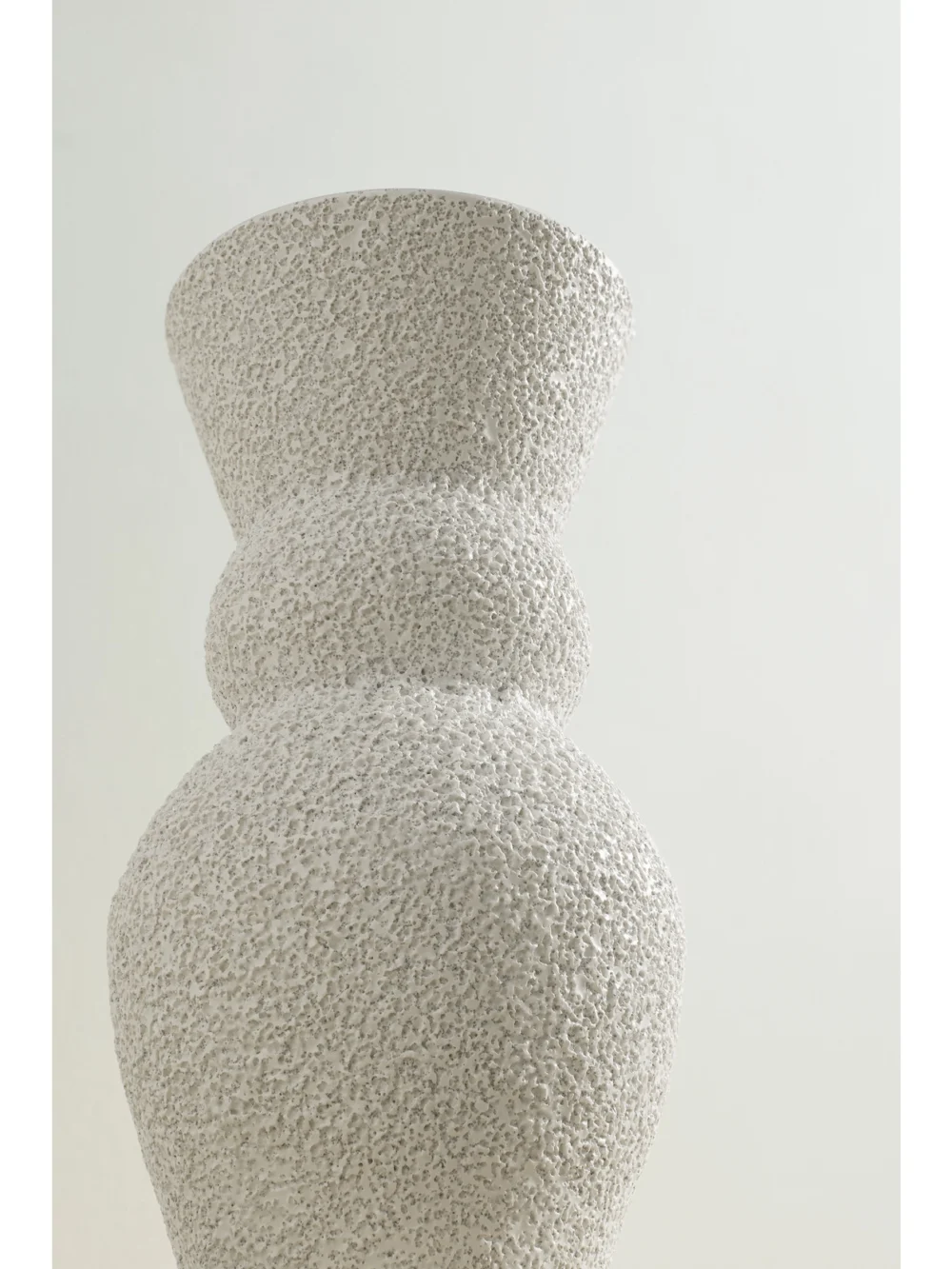 Close-up detail of the Marloe Marloe Lucie Glazed Ceramic Vase
