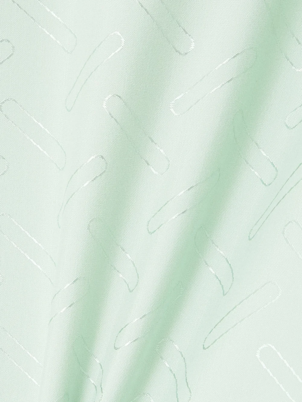 Close-up detail of the Marni Embroidered Cotton-blend Jacquard Blouse