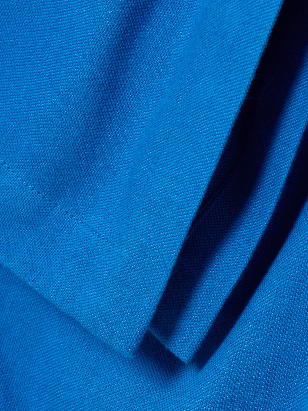Close-up detail of the Marrakshi Life Palazzo Cotton-blend Wide-leg Pants