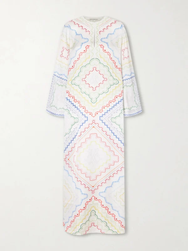 Mary Katrantzou Collins Printed Woven Cover-up