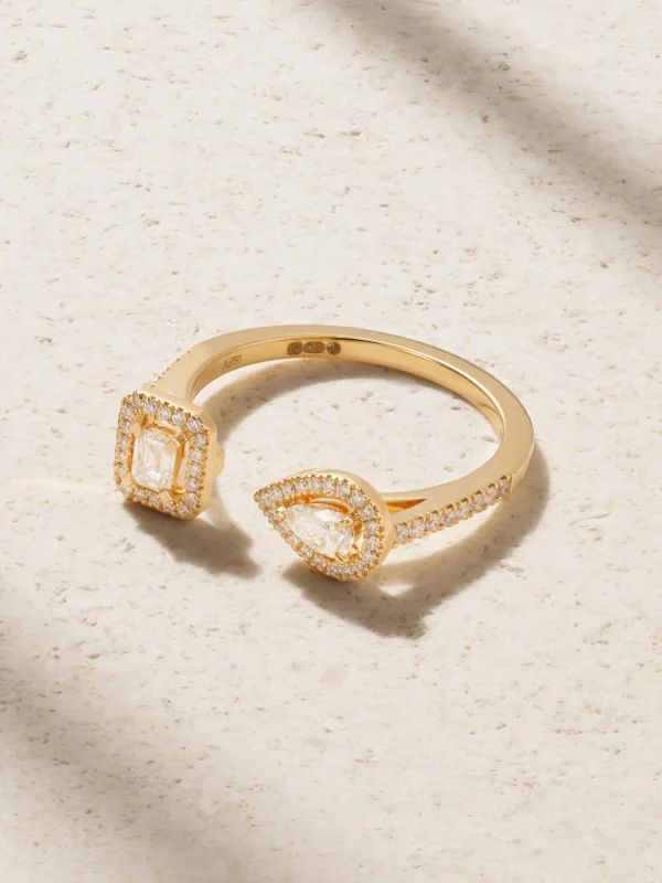 Messika My Twin Toi & Moi 18-karat Gold Diamond Ring