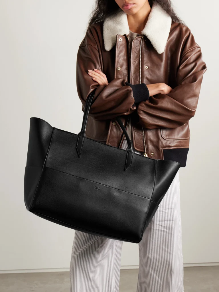 Métier Incognito Cabas Large Leather Tote