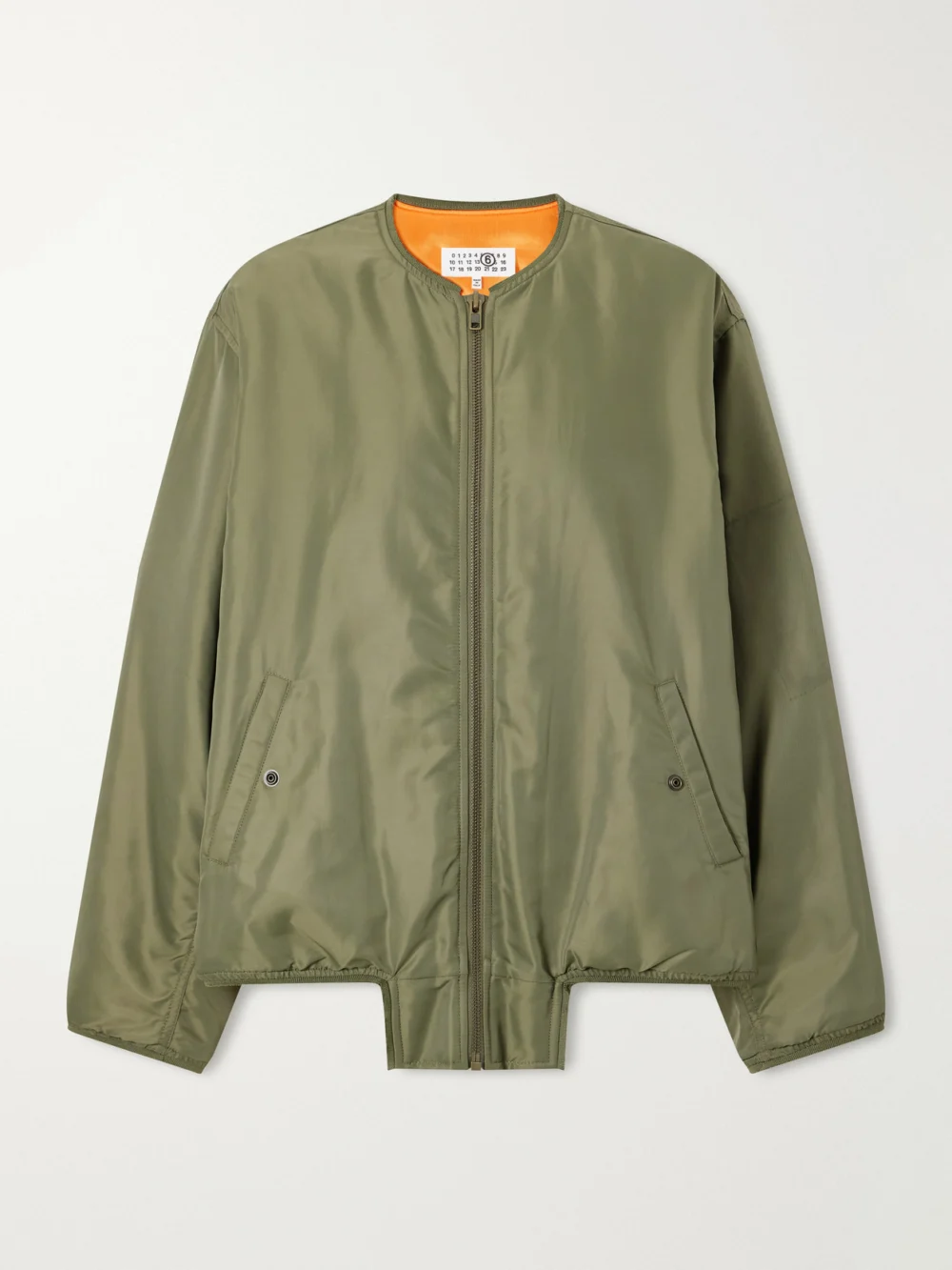 MM6 Maison Margiela Shell Jacket in army green