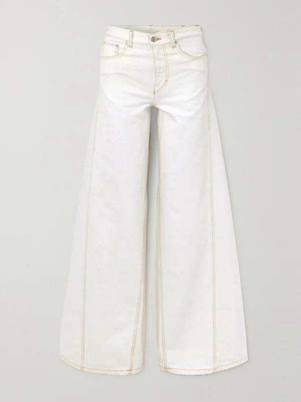 Moncler Genius + Alicia Keys High-rise Wide-leg Jeans