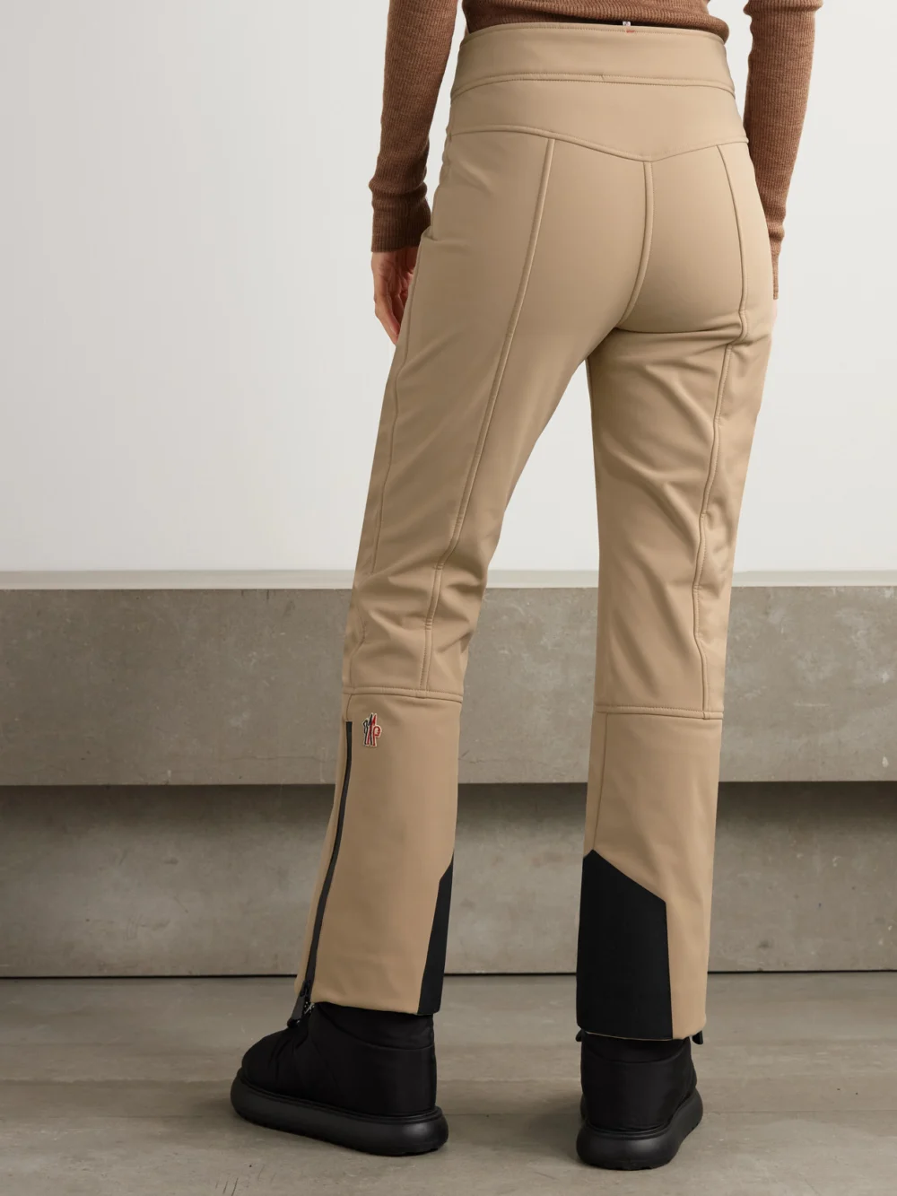 Back view of the Moncler Grenoble Straight-leg Ski Pants