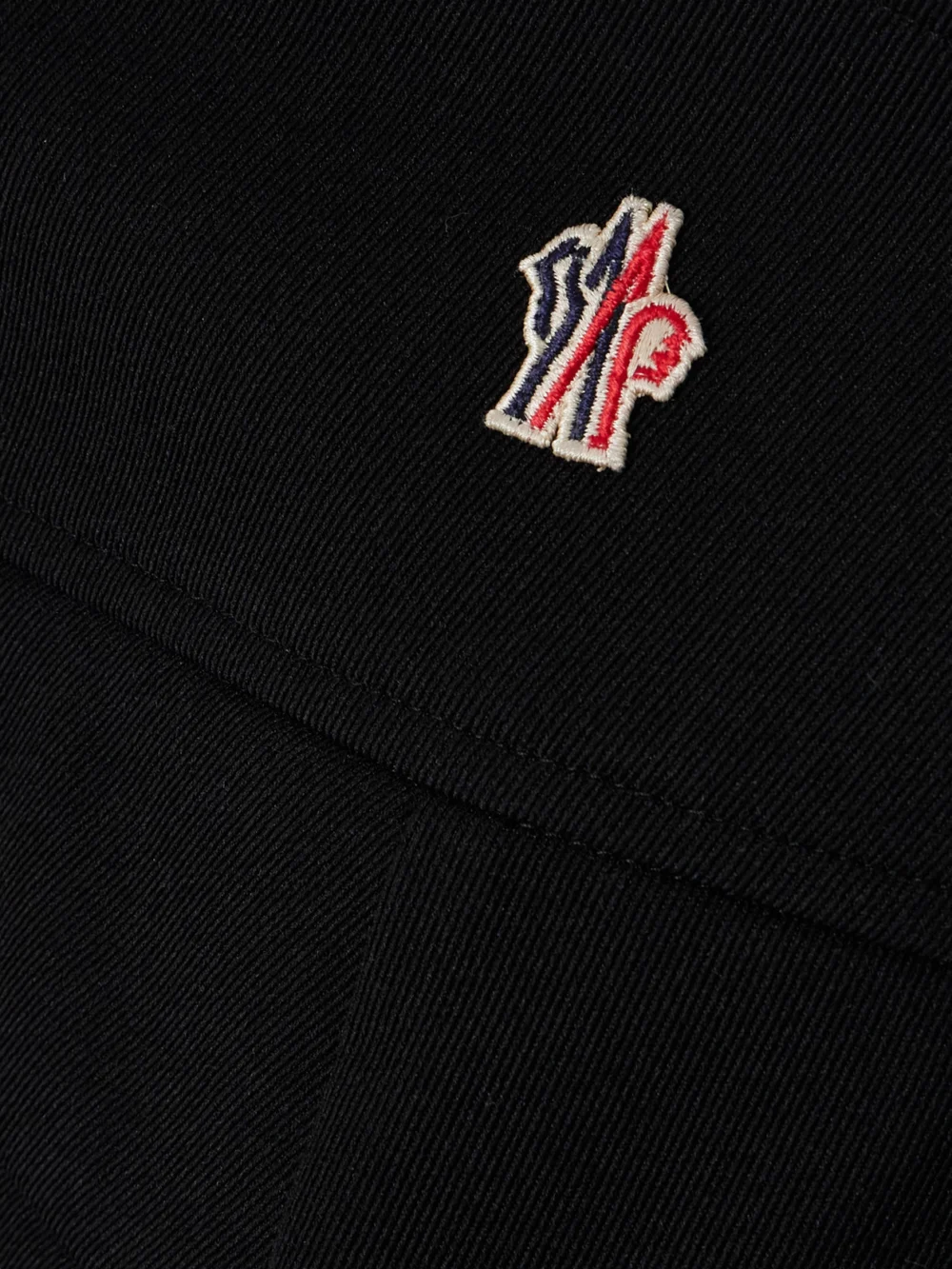 Close-up detail of the Moncler Grenoble Tech-twill Tapered Ski Pants
