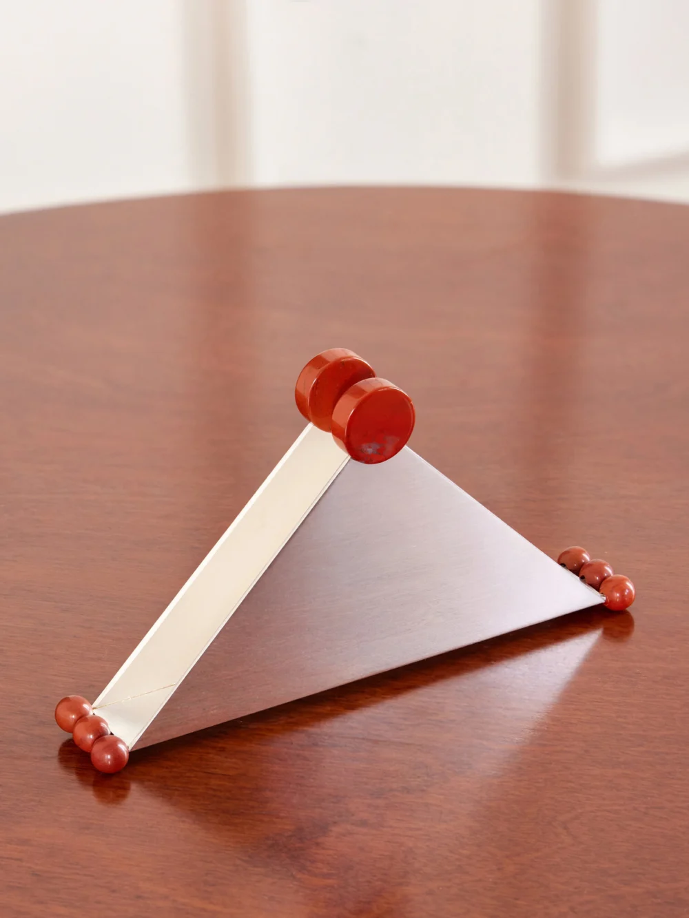 Natalia Criado Silver-plated and Stone Napkin Holder