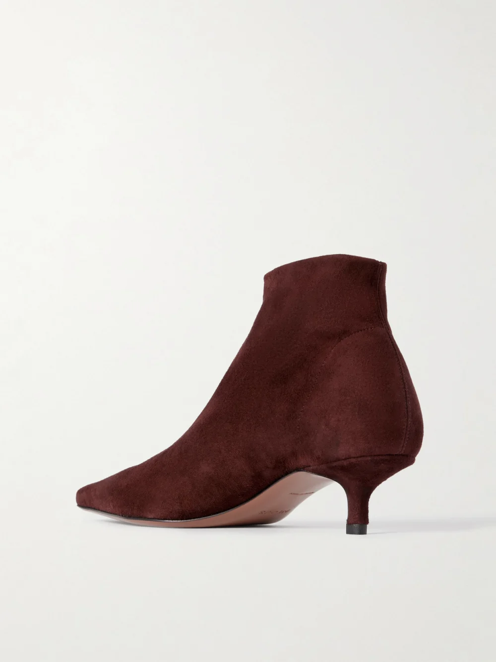 Back view of the Neous Idra Suede Ankle Boots