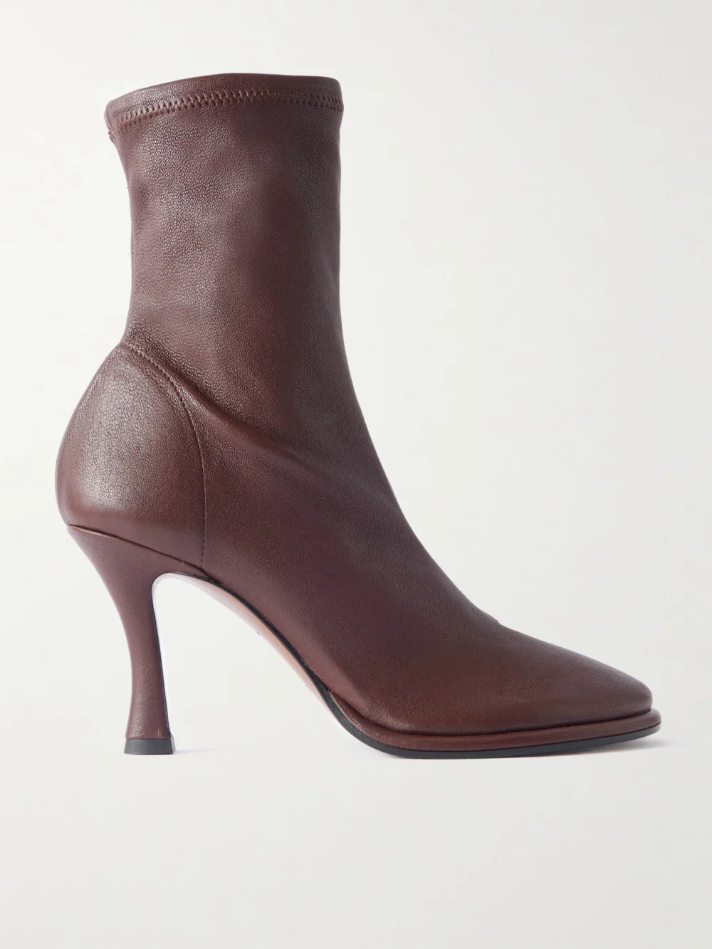 Neous Lea Leather Ankle Boots in chocolate