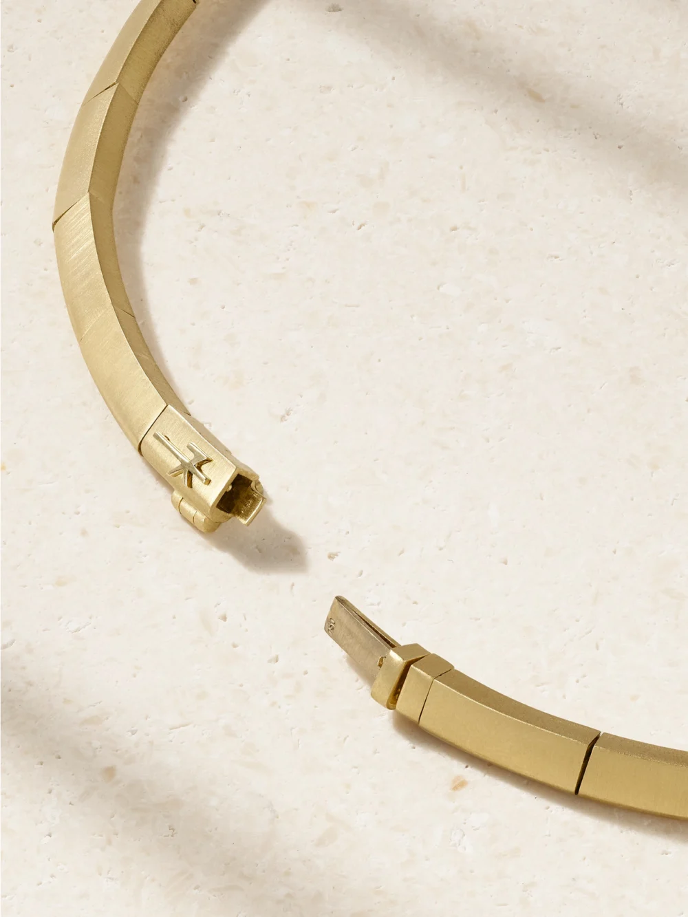 Back view of the Nikos Koulis Me 18-karat Gold Diamond Necklace