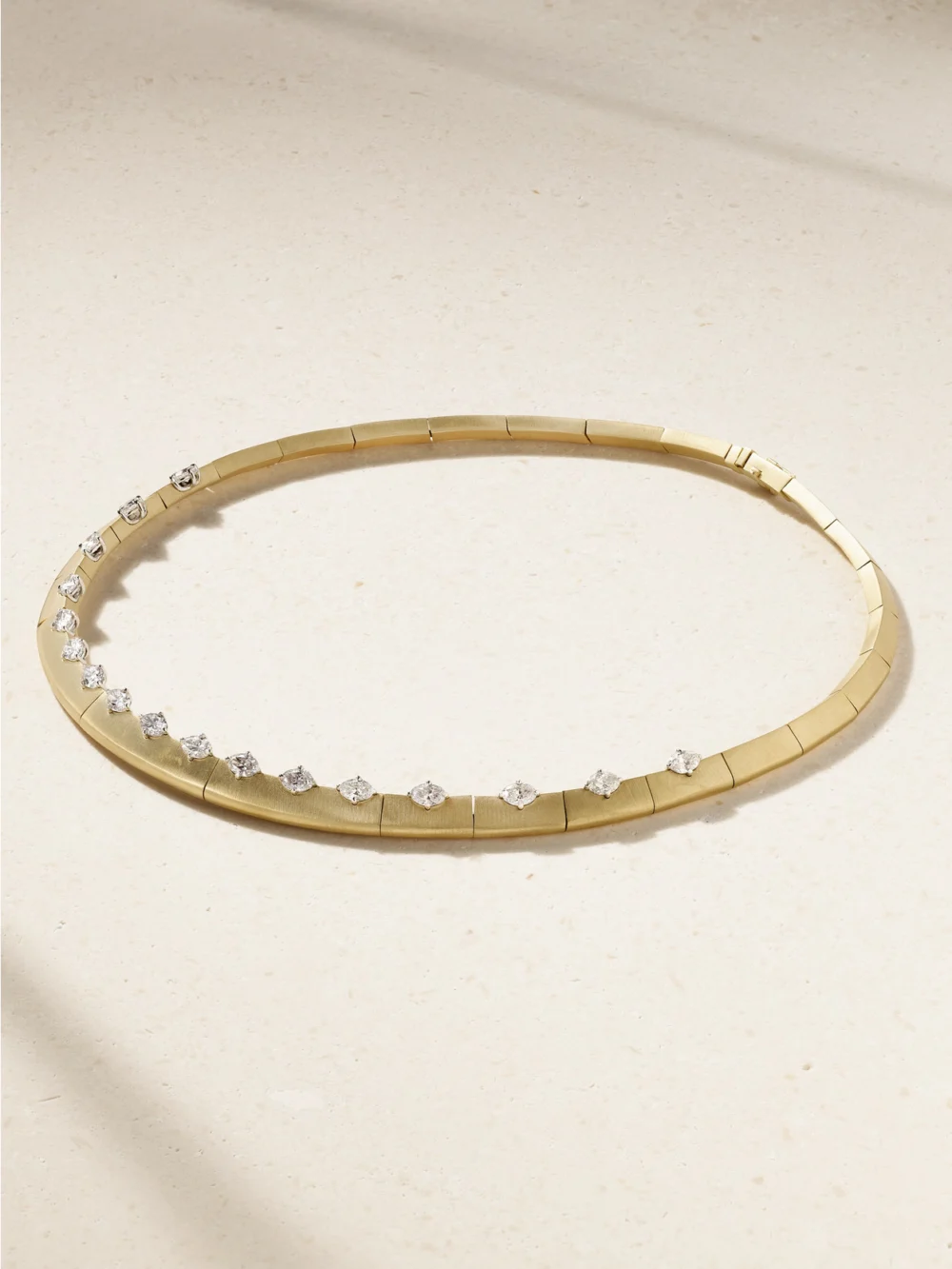Nikos Koulis Me 18-karat Gold Diamond Necklace