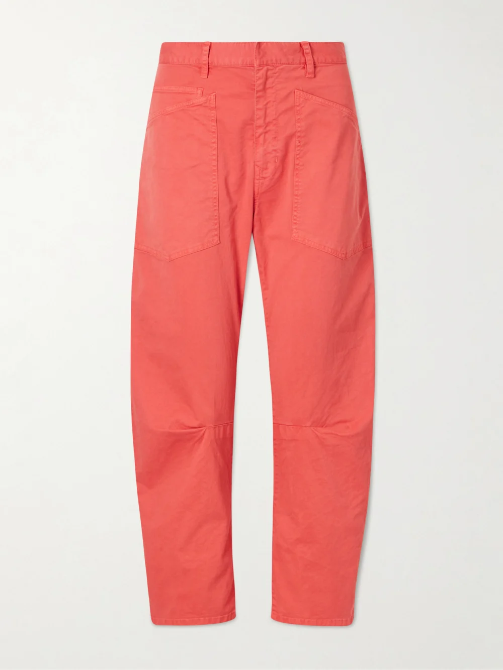 Nili Lotan Shon Cotton-blend Twill Tapered Pants in us6