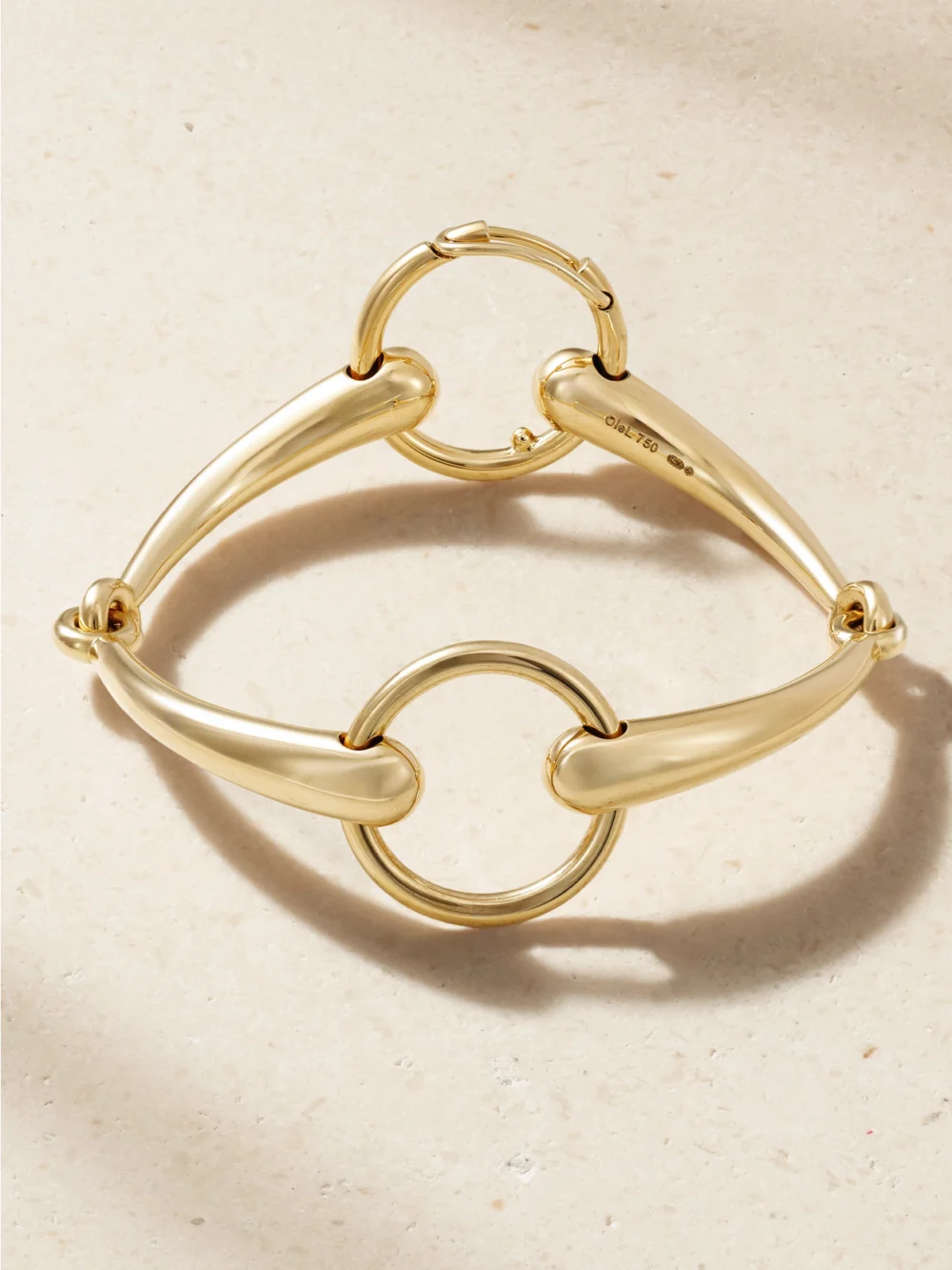 Ole Lynggaard Copenhagen Horsebit 18-karat Gold Bracelet