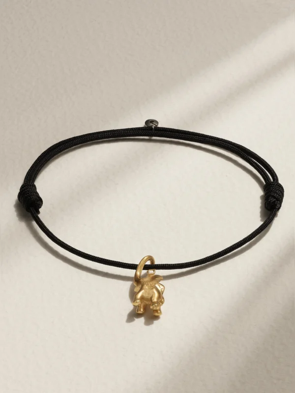 Ole Lynggaard Copenhagen My Little World 18-karat Gold and Rope Diamond Bracelet