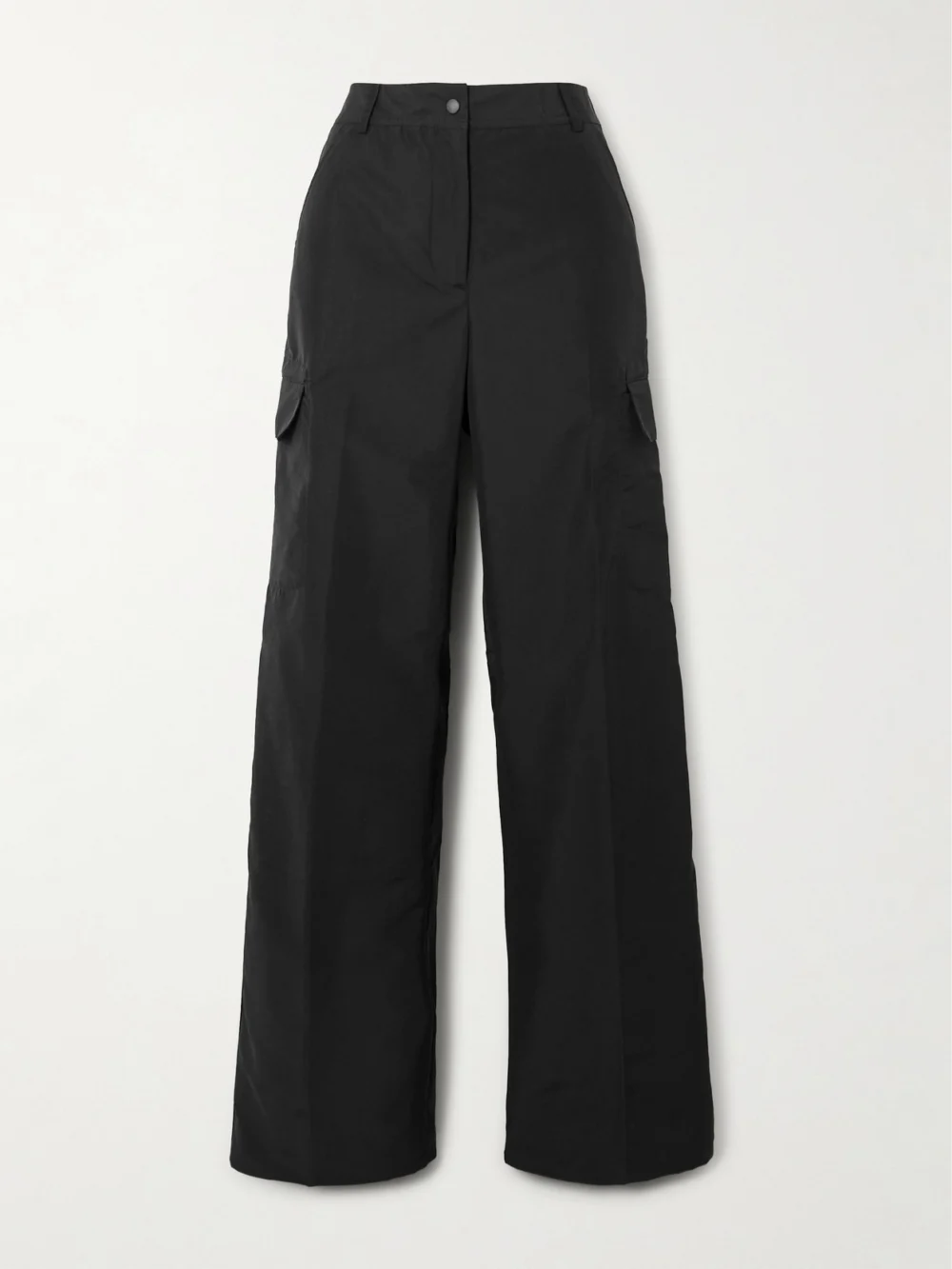 Our Legacy Alloy Shell Wide-leg Cargo Pants in black
