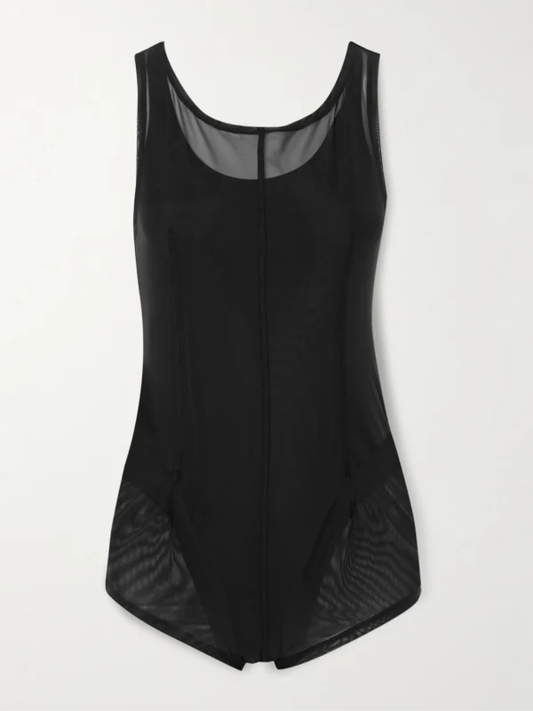 OUR LEGACY Mesh-paneled Swimsuit