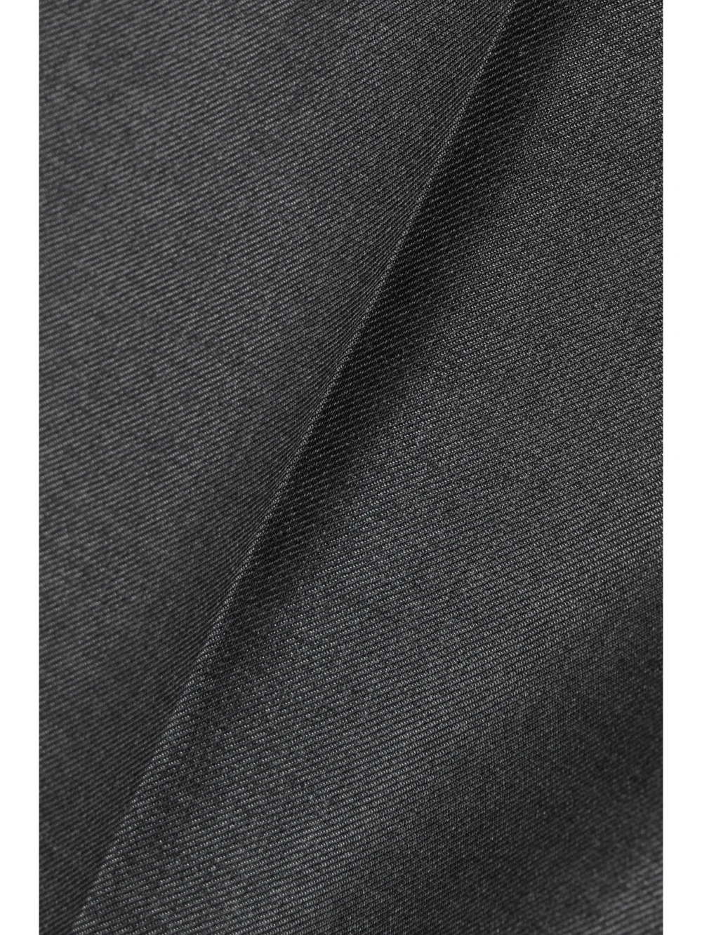 Close-up detail of the Our Legacy Wool-blend Twill Straight-leg Pants