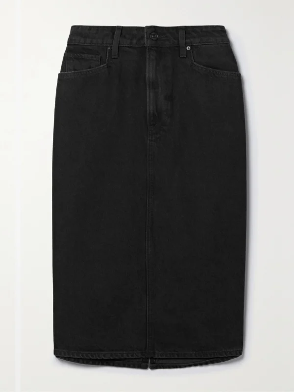 PAIGE Siren Denim Skirt