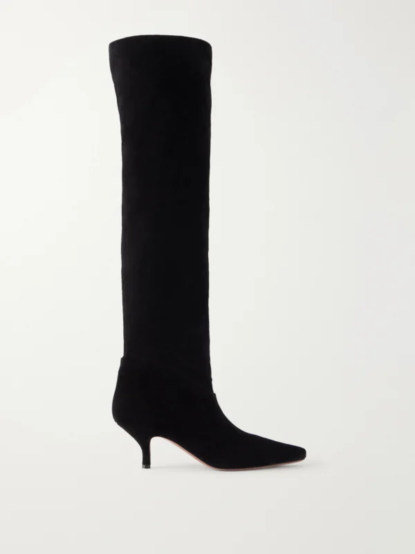 Paris Texas Rose 60 Suede Over-the-knee Boots