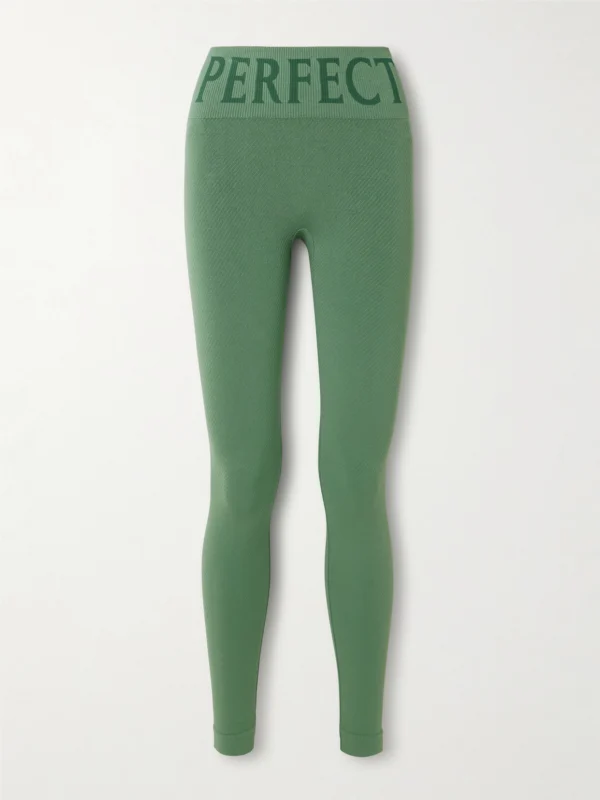 Perfect Moment Logo-embroidered Thermal Modal-blend Jersey Ski Leggings
