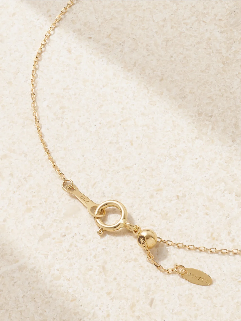 Back view of the Persée Danaé 18-karat Gold Diamond Necklace